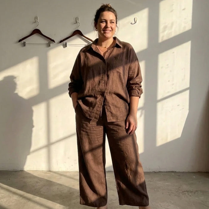 Colette - Kvinners bomull to-delt sett
