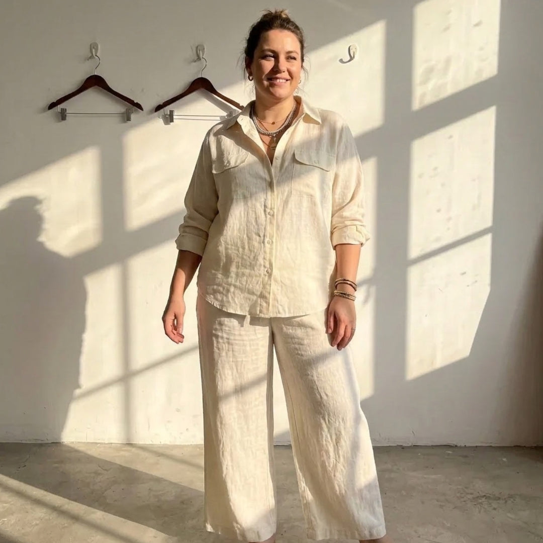 Colette - Kvinners bomull to-delt sett