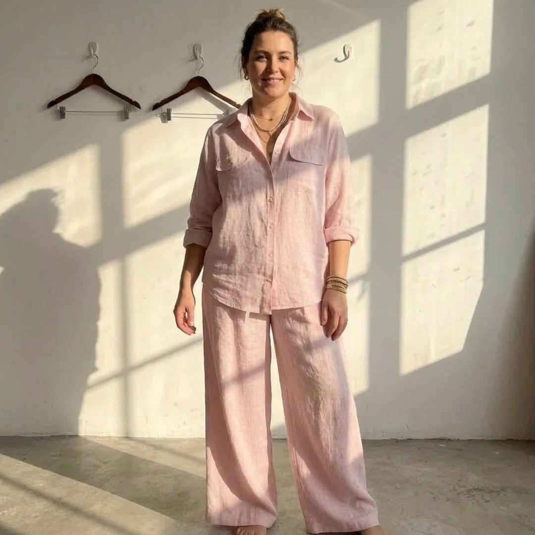 Colette - Kvinners bomull to-delt sett