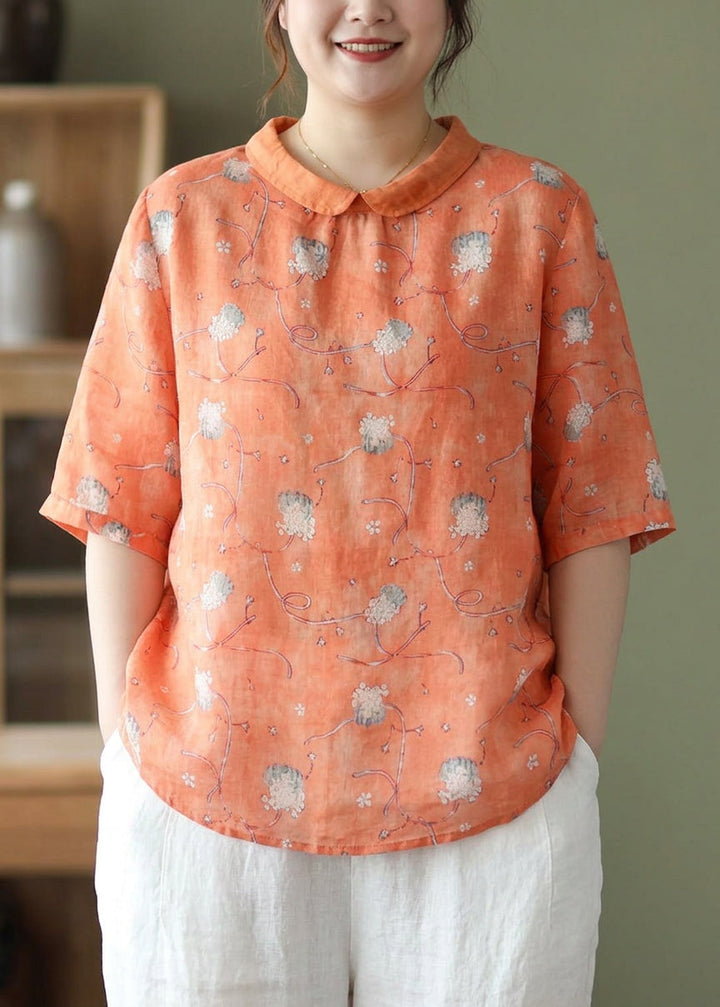 Romilly - Kortermet Skjorte Sommer