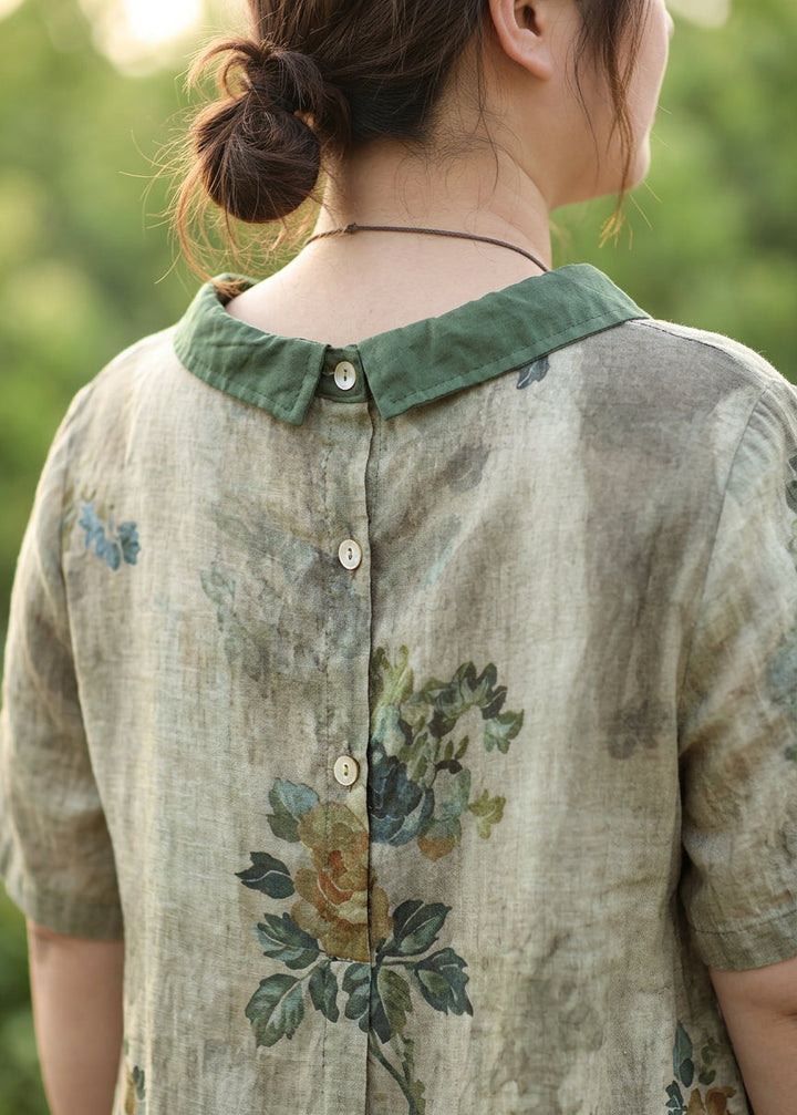 Romilly - Kortermet Skjorte Sommer