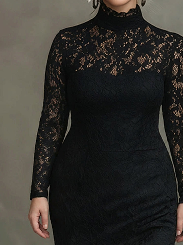 Alma | Elegant Blonde Fishtail Maksikjole
