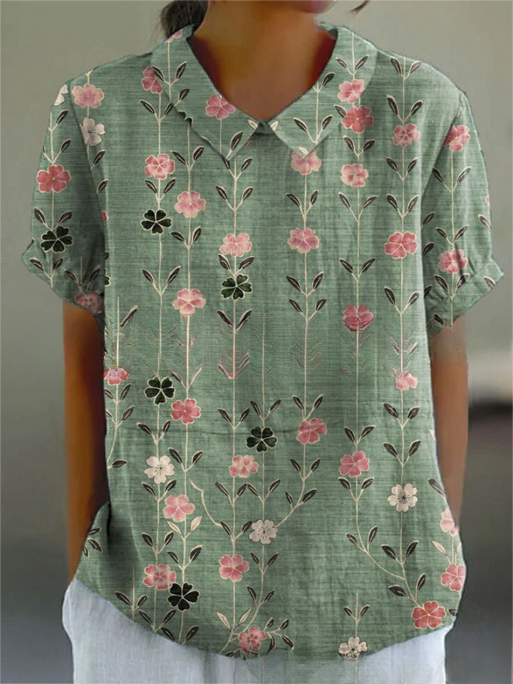 Dovie | Blomstrete Skjorte