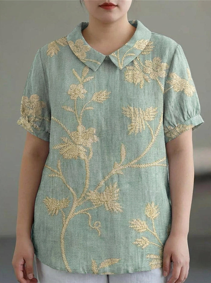 Dovie | Blomstrete Skjorte
