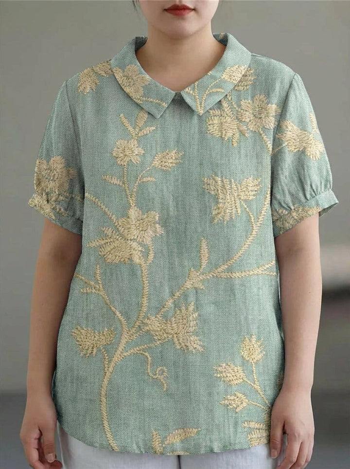 Dovie | Blomstrete Skjorte