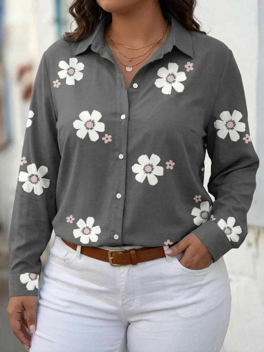 Mali | Blomstermønstret Bluse