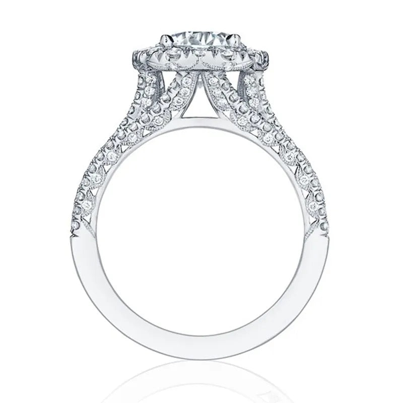 Colette Vellori Ring | Hvitt Gull