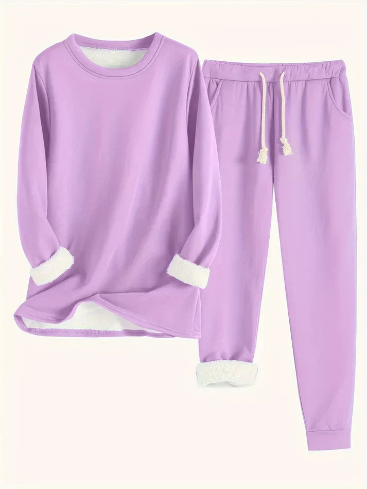 Hailey | Komfortabel Fleece-linset Sett