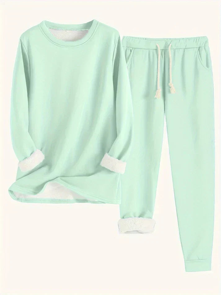 Hailey | Komfortabel Fleece-linset Sett
