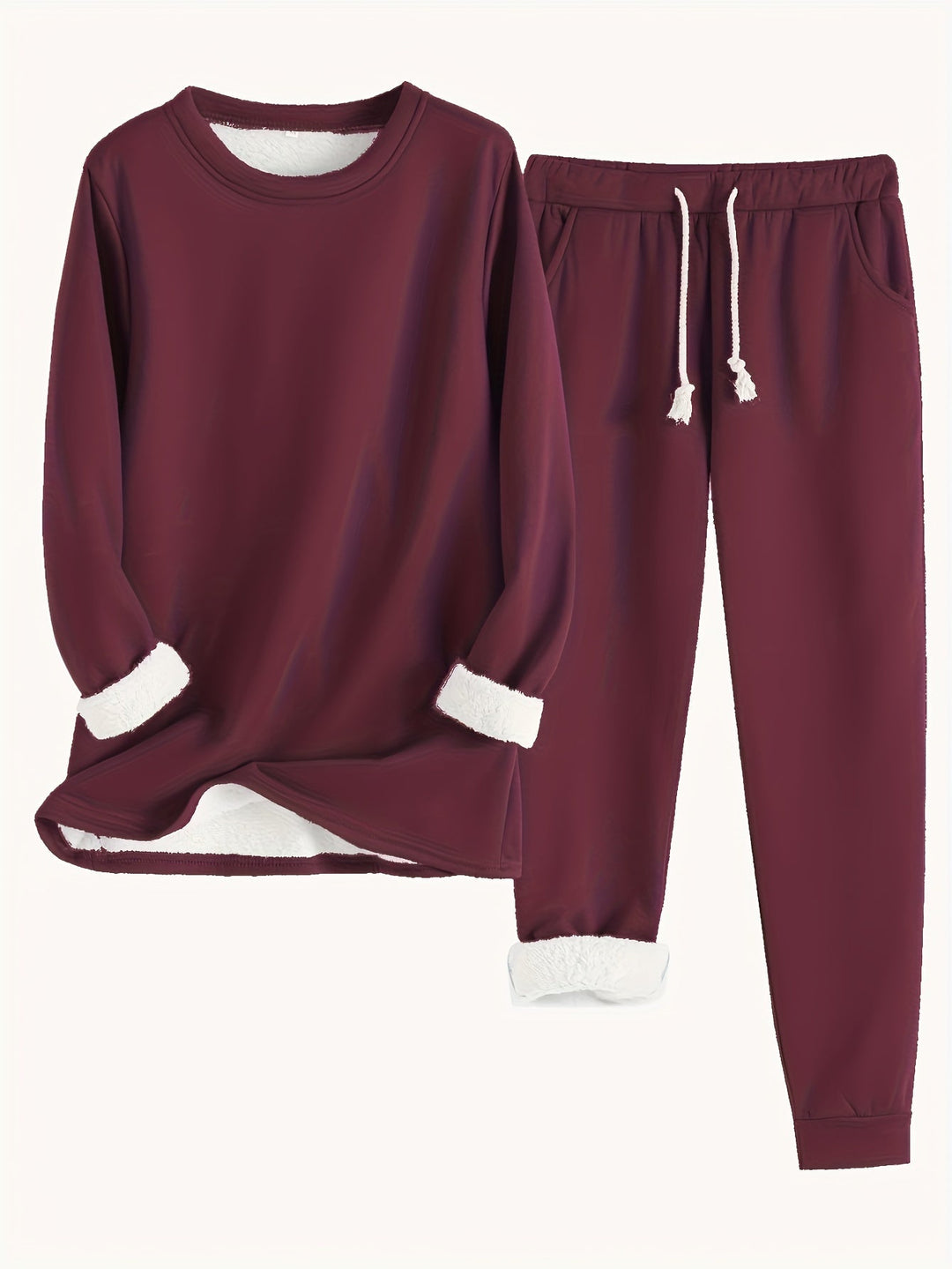 Hailey | Komfortabel Fleece-linset Sett