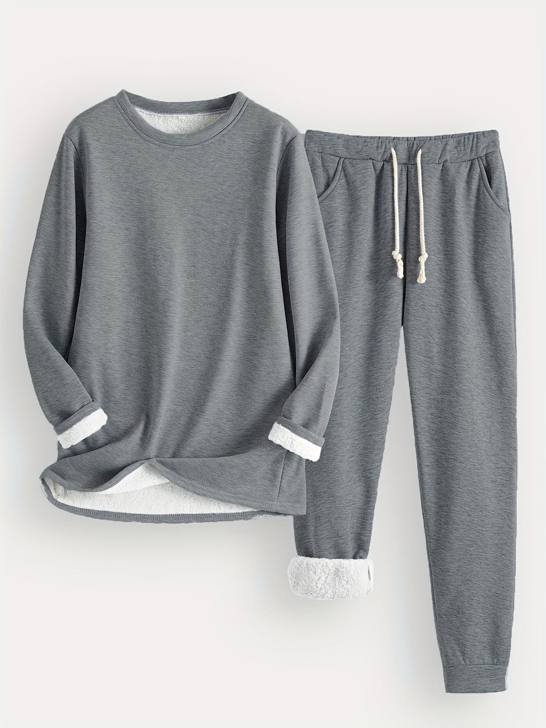 Hailey | Komfortabel Fleece-linset Sett