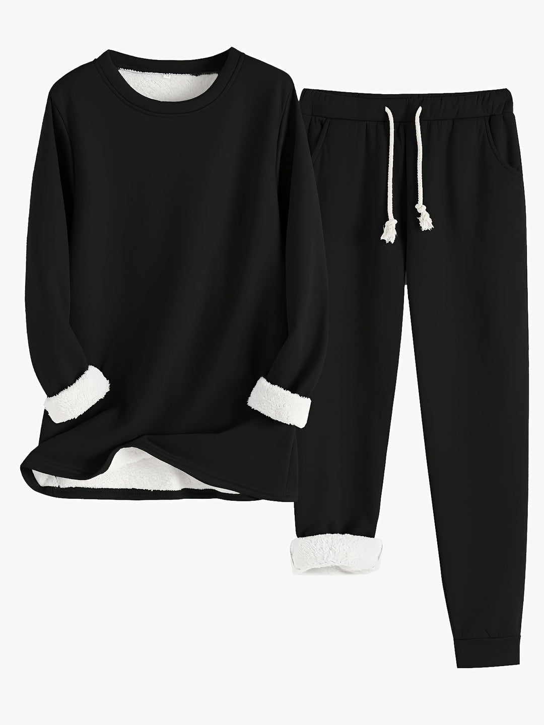 Hailey | Komfortabel Fleece-linset Sett
