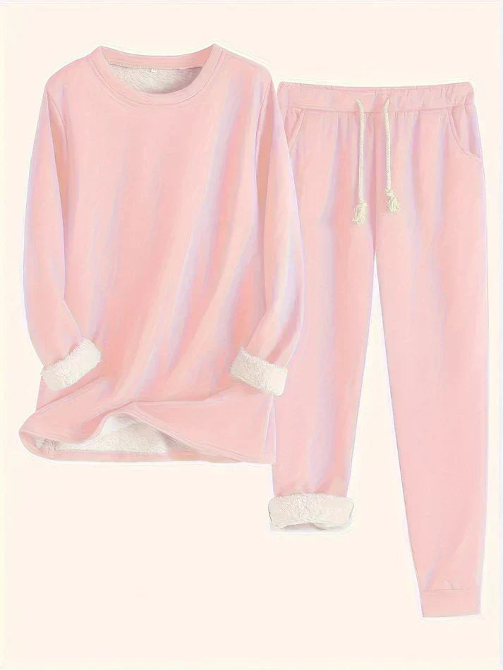 Hailey | Komfortabel Fleece-linset Sett