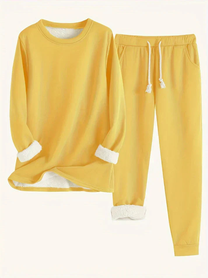 Hailey | Komfortabel Fleece-linset Sett