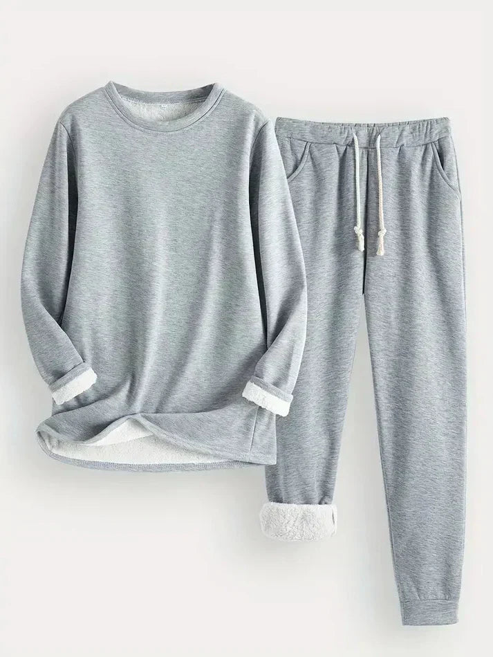 Hailey | Komfortabel Fleece-linset Sett