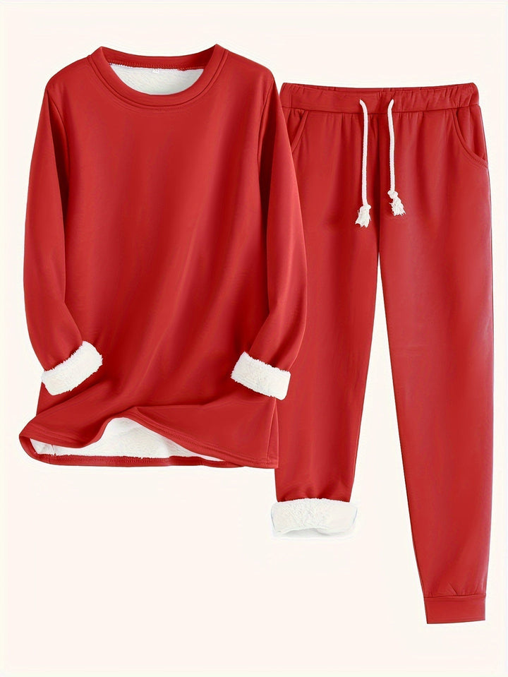 Hailey | Komfortabel Fleece-linset Sett