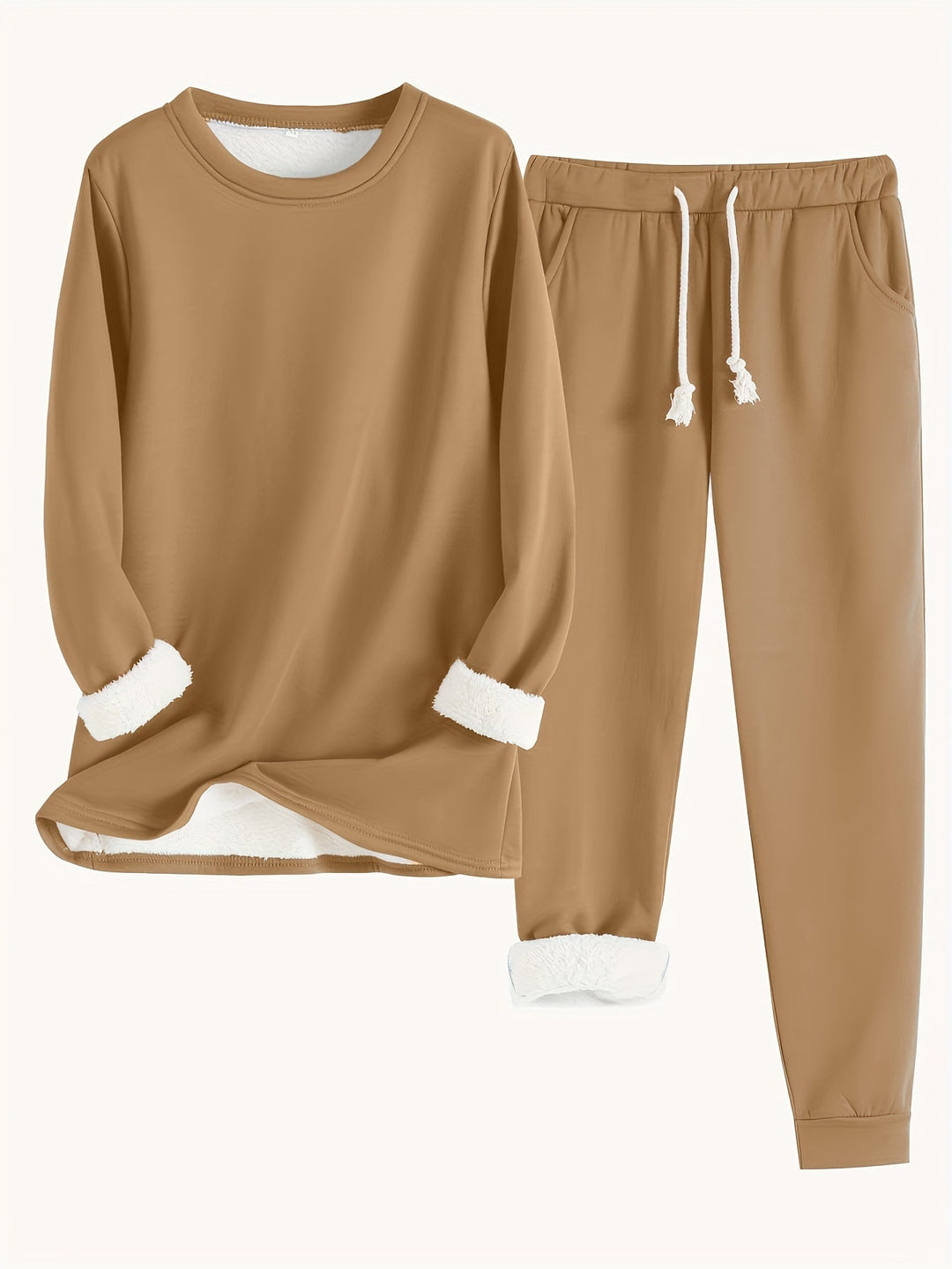 Hailey | Komfortabel Fleece-linset Sett