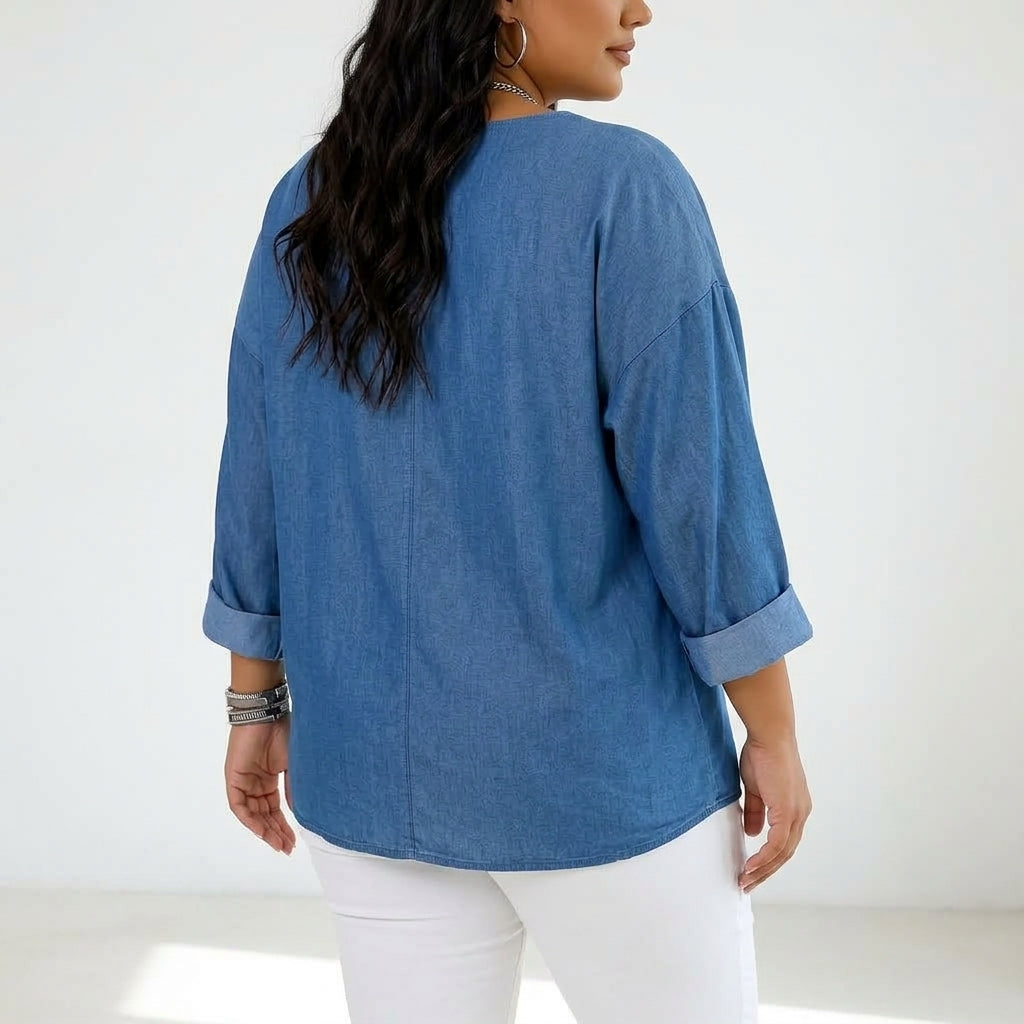 Lucy | Stilig Denim Top
