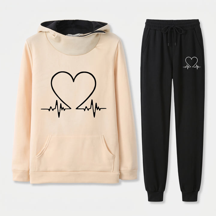 Maeve | Heartbeat Tracksuit Set