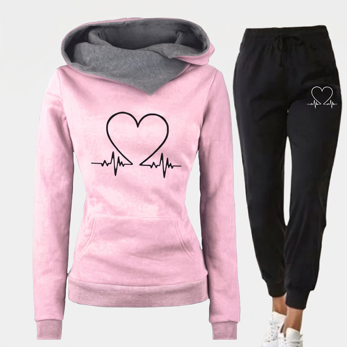 Maeve | Heartbeat Tracksuit Set