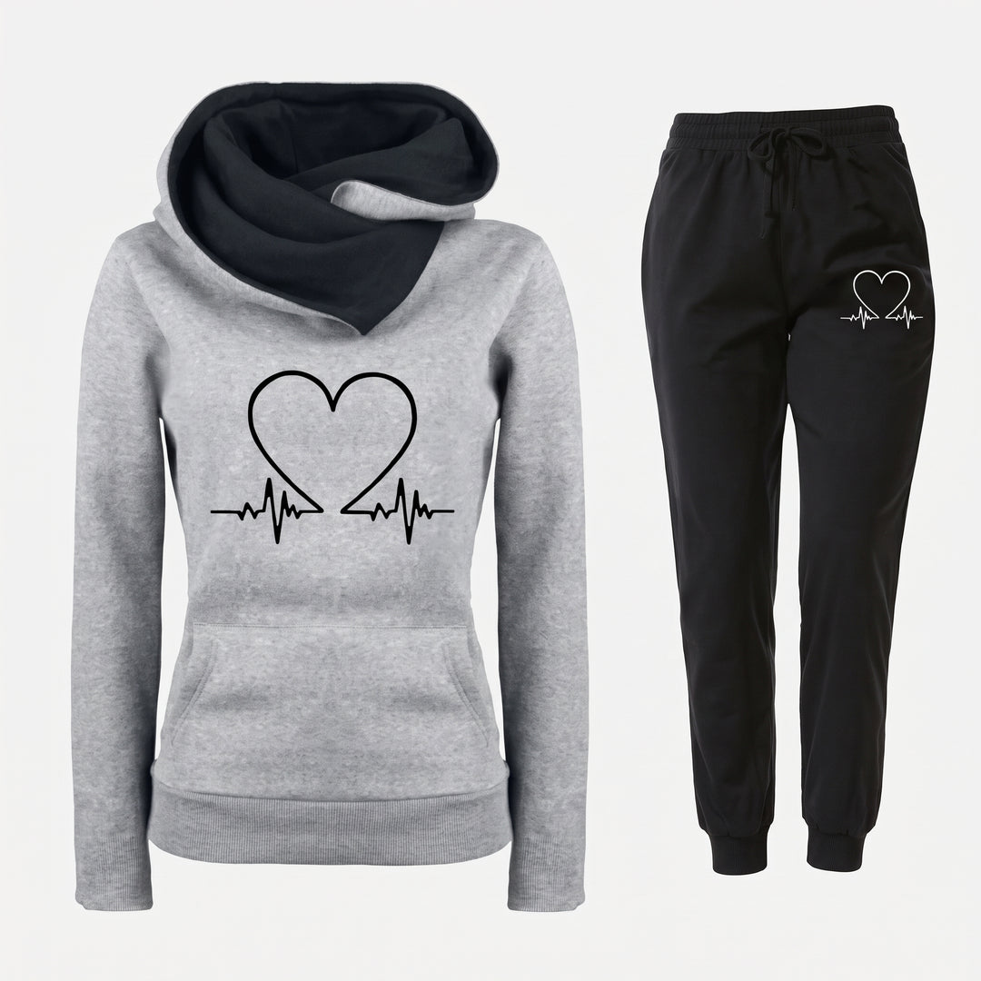 Maeve | Heartbeat Tracksuit Set