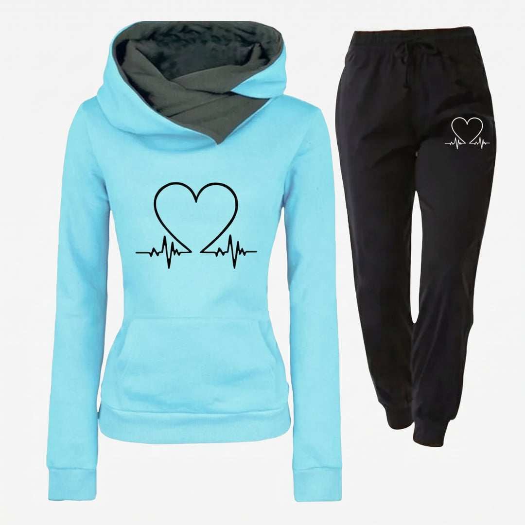 Maeve | Heartbeat Tracksuit Set