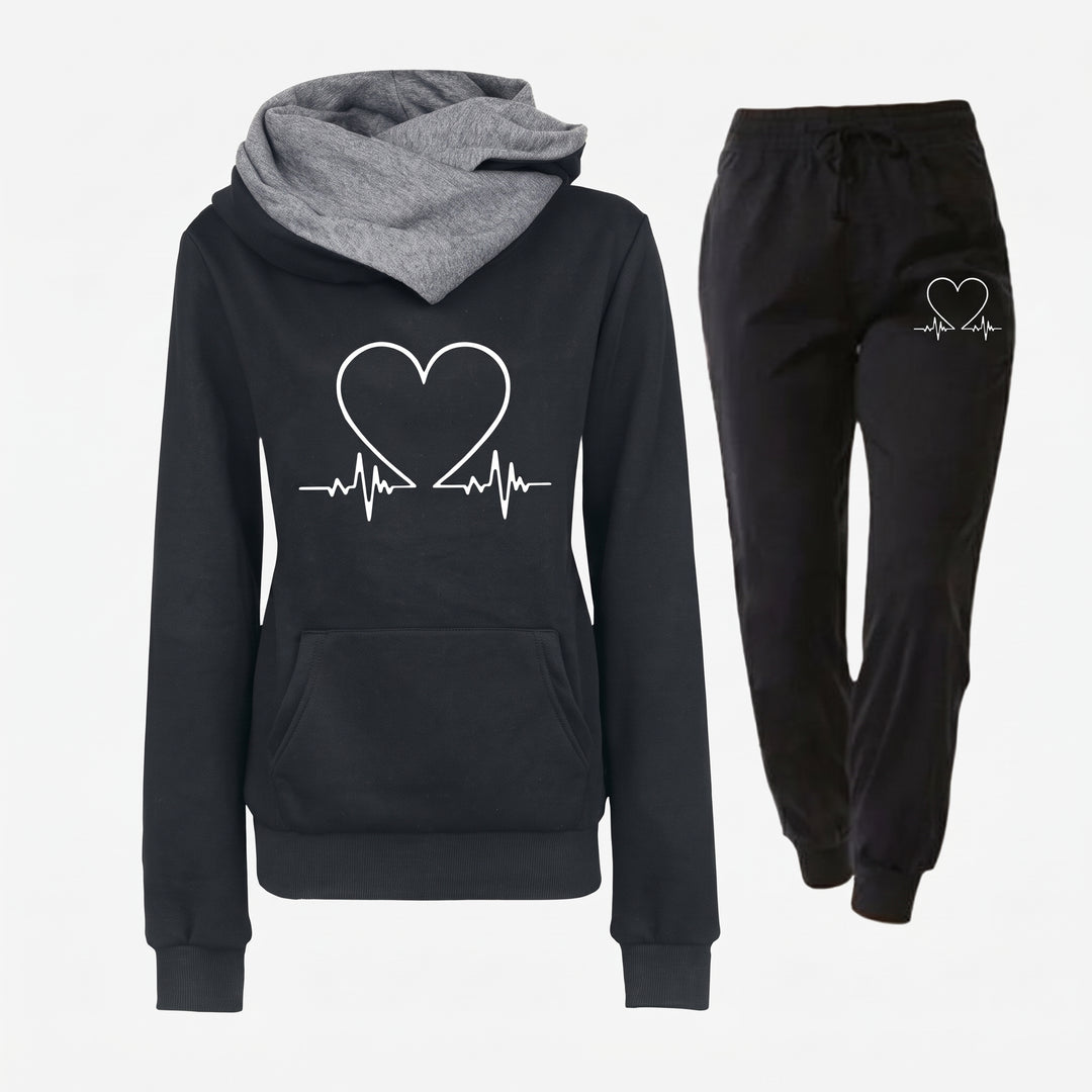 Maeve | Heartbeat Tracksuit Set