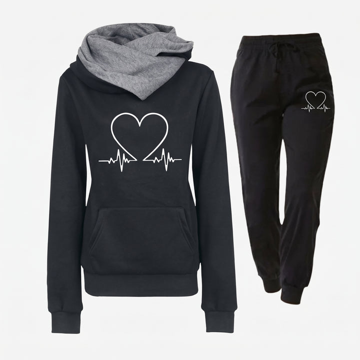 Maeve | Heartbeat Tracksuit Set