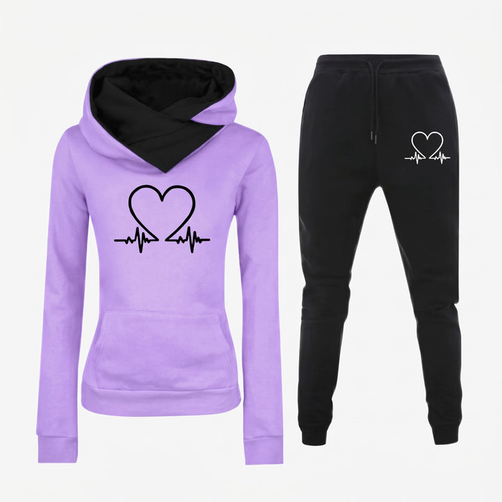 Maeve | Heartbeat Tracksuit Set