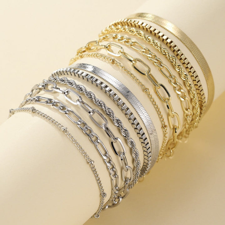 Tabitha Renner Armbåndsett | Gull