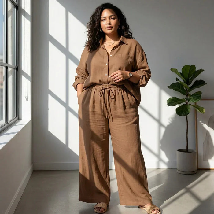 Mira - Kvinne Cotton To-delt Sett
