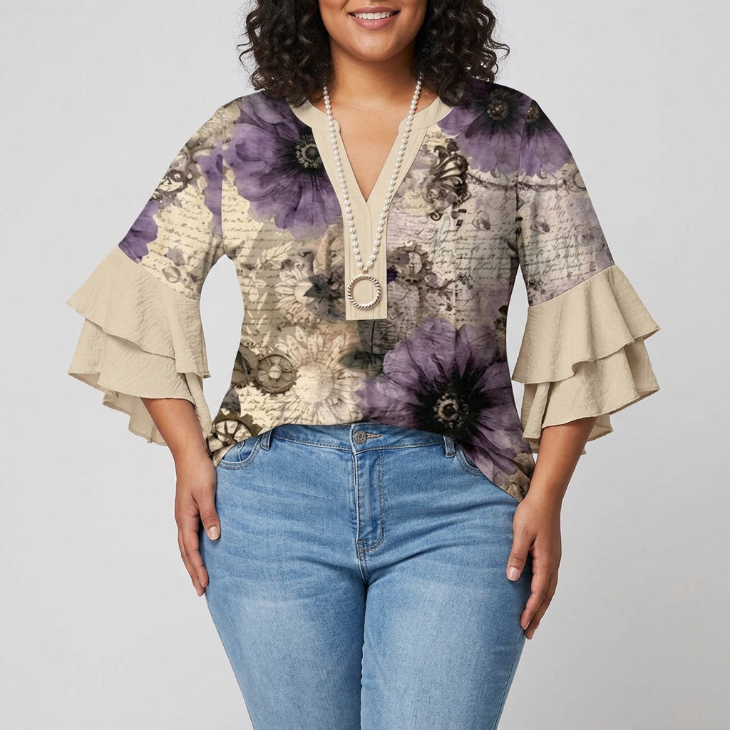 Perle | Komfortabel Bluse