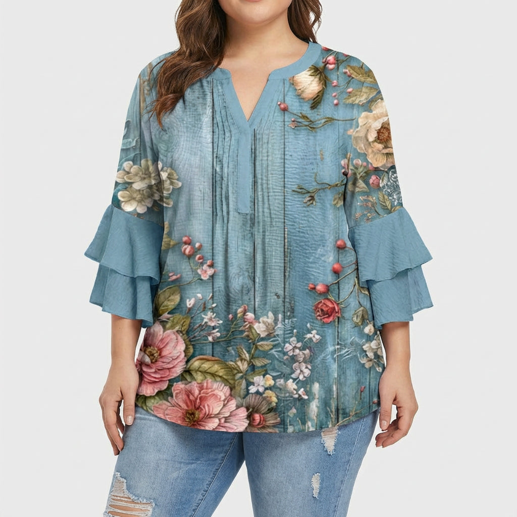 Romy | Lett Dagbluse
