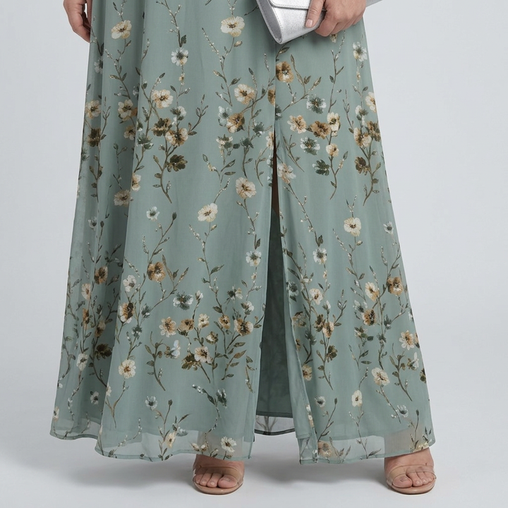 Ottilie | Halter Bloom Flow Maxi Kjole