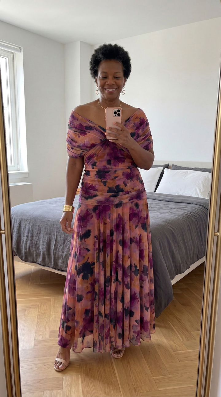 Laisa | Maxi Blomsterkjole