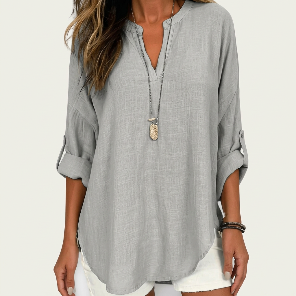 PENELOPE | Lin-lignende Bluse