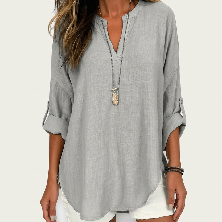 PENELOPE | Lin-lignende Bluse