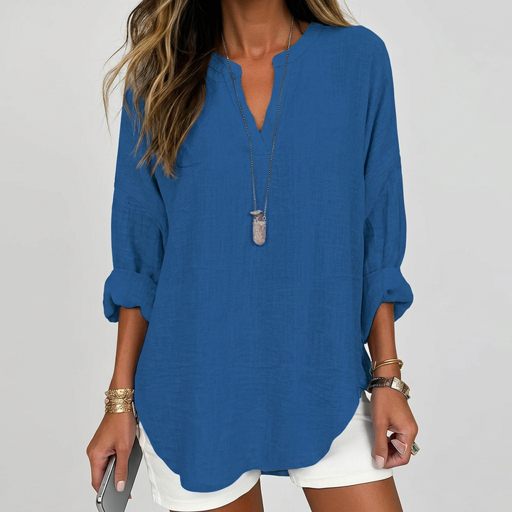 PENELOPE | Lin-lignende Bluse