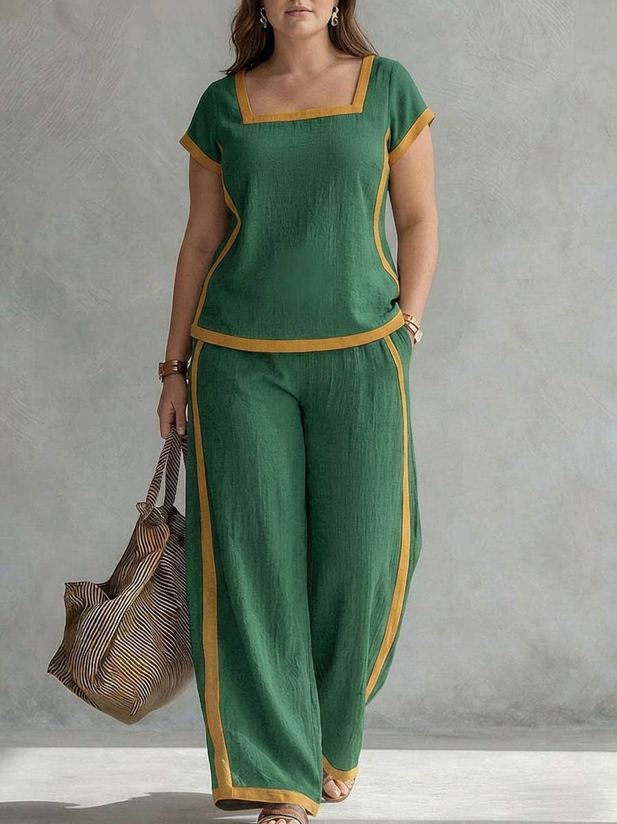 Tova - Lin Koord Sett Elegant To-Delt