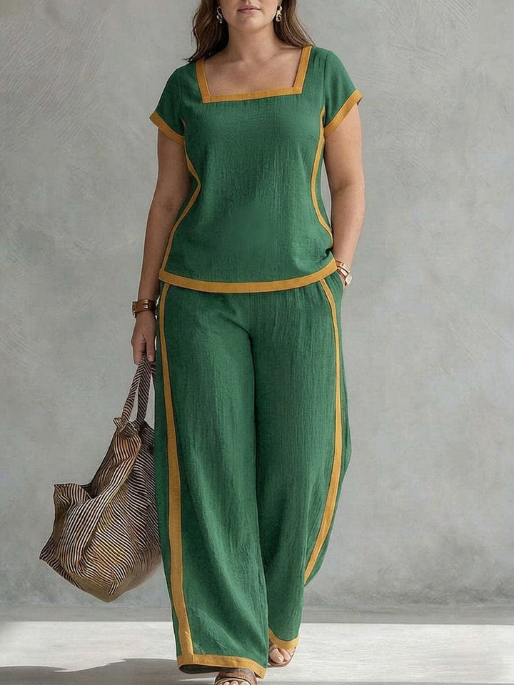 Tova - Lin Koord Sett Elegant To-Delt