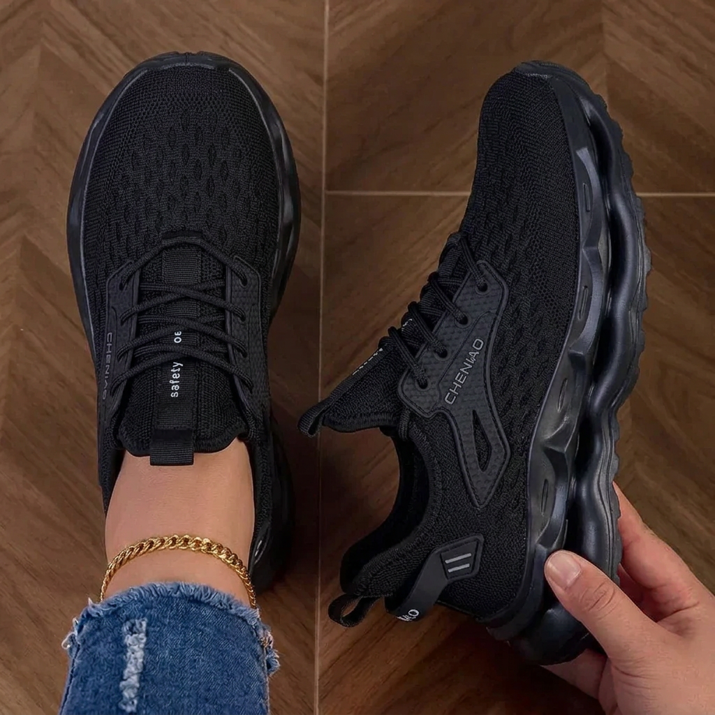 Pernille | Lette Sneakers med Støddæmpende Sål