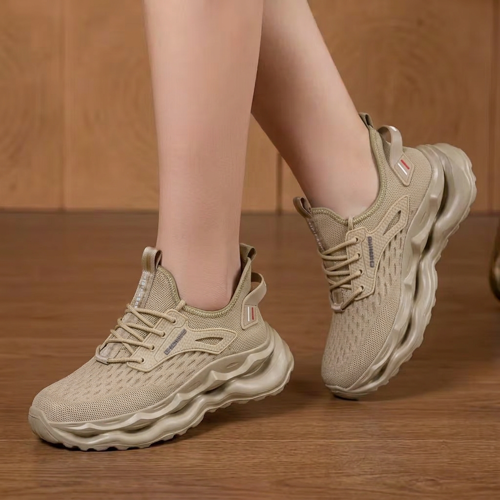 Pernille | Lette Sneakers med Støddæmpende Sål