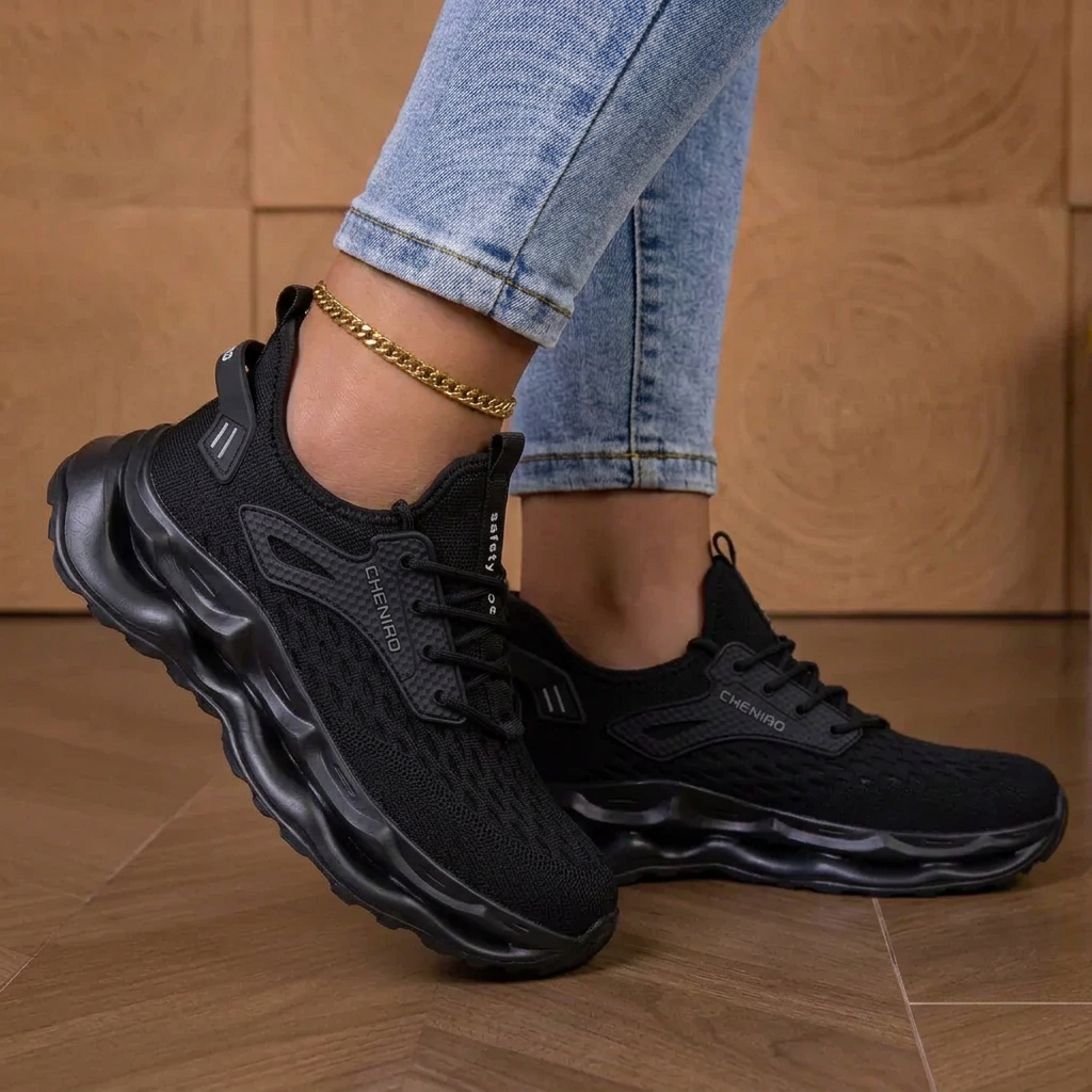 Pernille | Lette Sneakers med Støddæmpende Sål