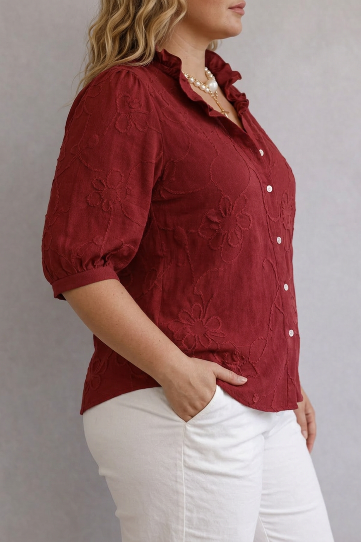 Giselle | Blomstrete Bluse
