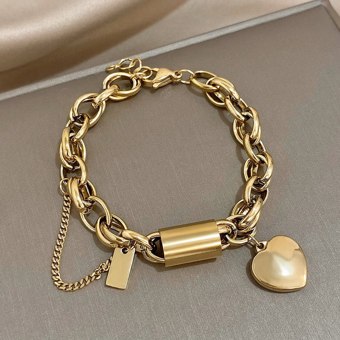 Eleni Chunky Armbånd | Gull