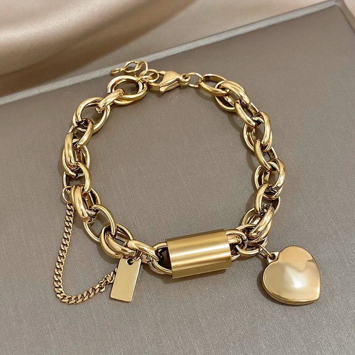 Eleni Chunky Armbånd | Gull