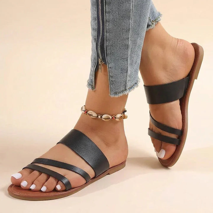 Zora | Flate Sandaler