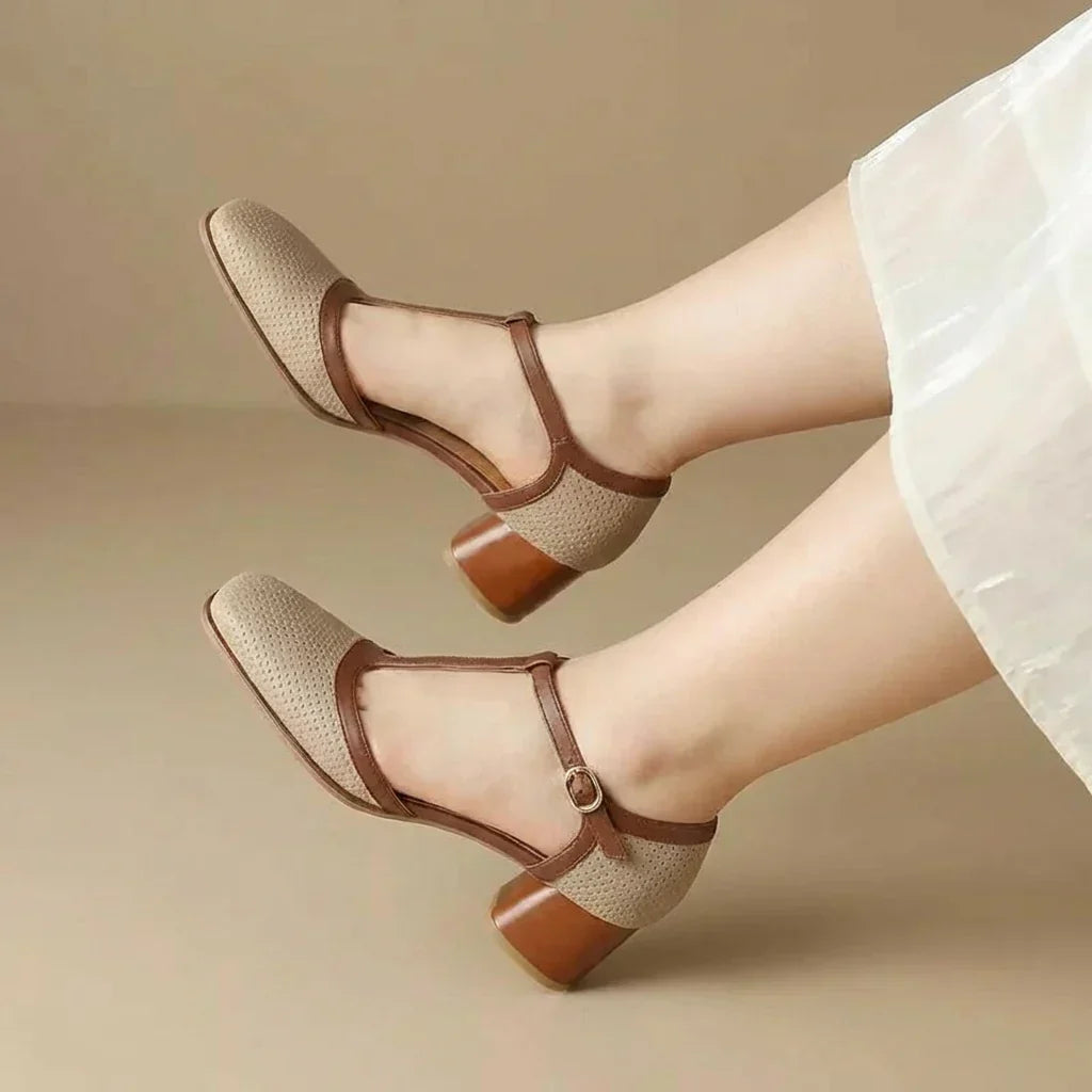 Harlow Mid Heel Sko
