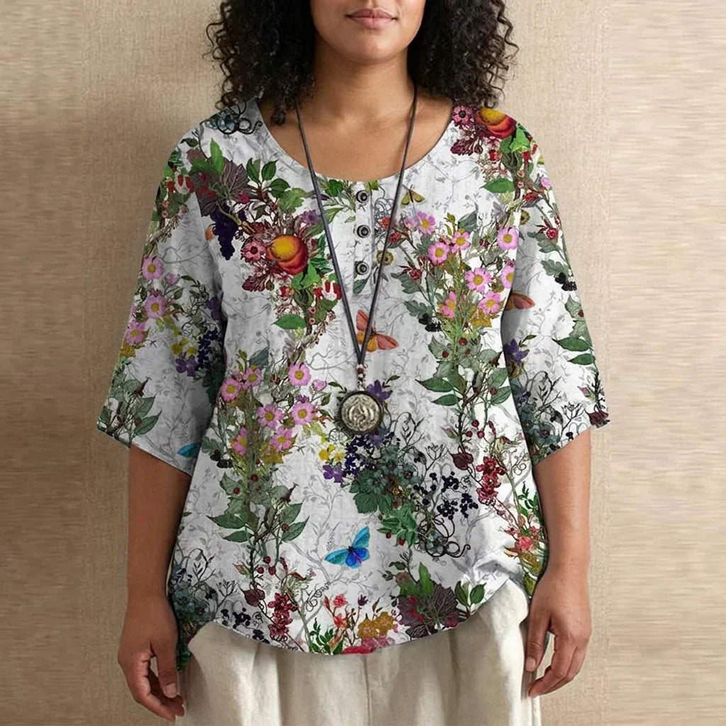 Arabella | Retro-inspirert Bluse