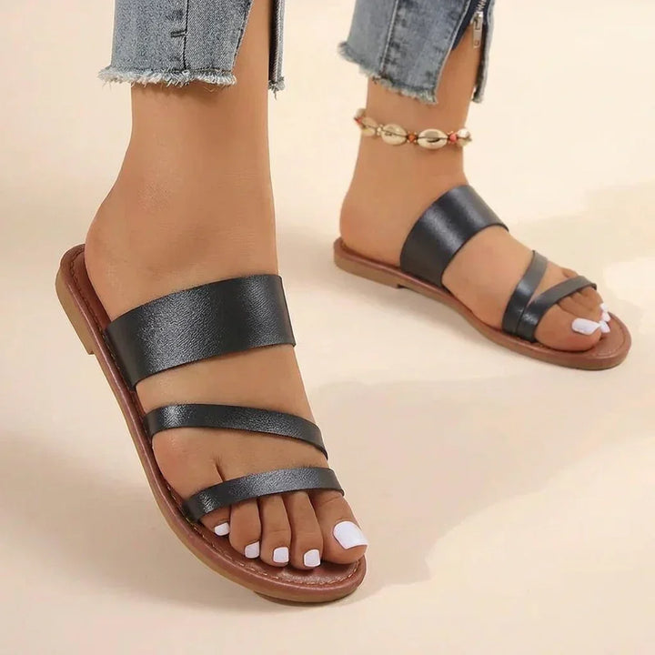Zora | Flate Sandaler